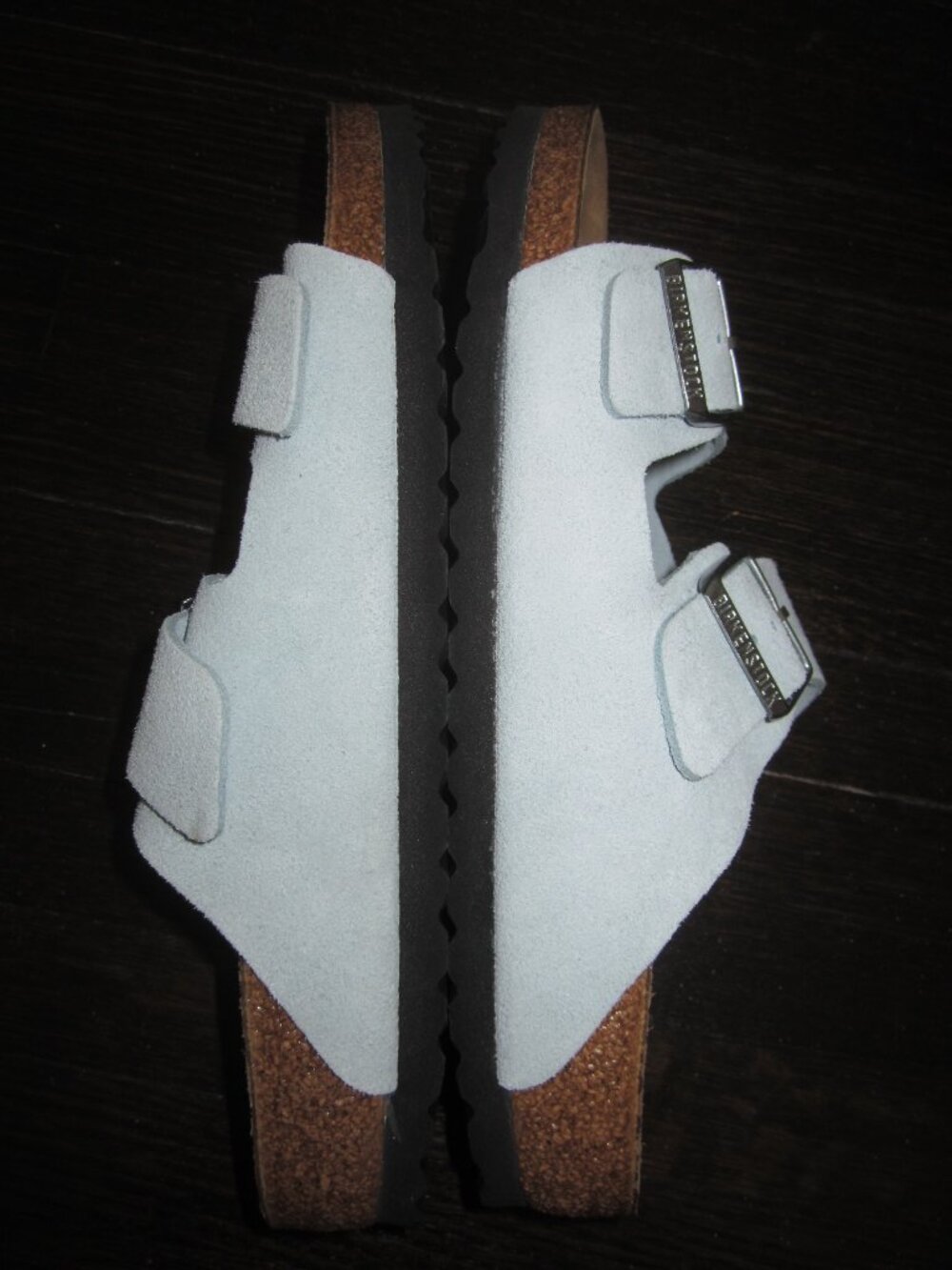 BIRKENSTOCK ARIZONA Suede Sandal Shoes Size 41 - Picture 7 of 12
